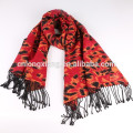 Großhandel Jacquard Seide Schal gewebt Mode Pashmina Schal Stola Wrap Silk Schal